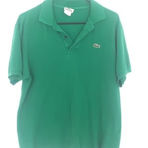 Lacoste Green Polo Shirt Size  5